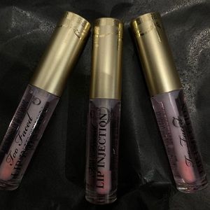 3/$15 Too Faced Lip Injection plumping lip gloss